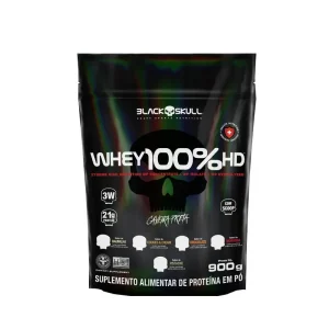 WHEY 100% HD REFIL 900G BLACK SKULL